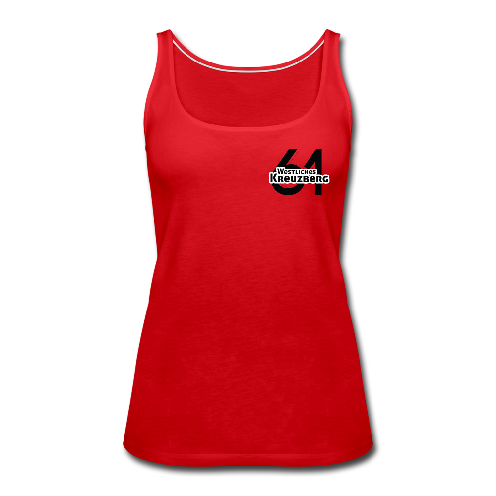 Westliches Kreuzberg  - Frauen Premium Tank Top - red