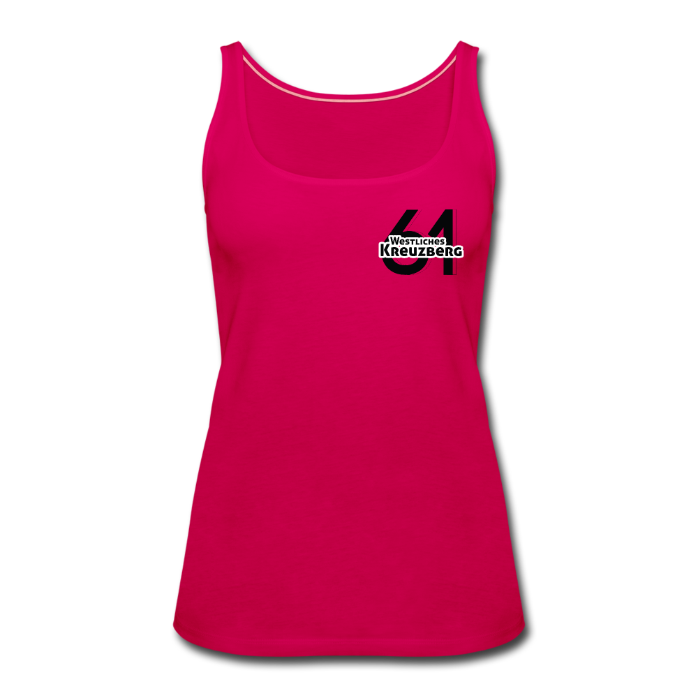 Westliches Kreuzberg  - Frauen Premium Tank Top - dark pink