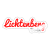 Lichtenberg Berlin - Aufkleber - white glossy
