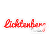 Lichtenberg Berlin - Aufkleber - transparent glossy