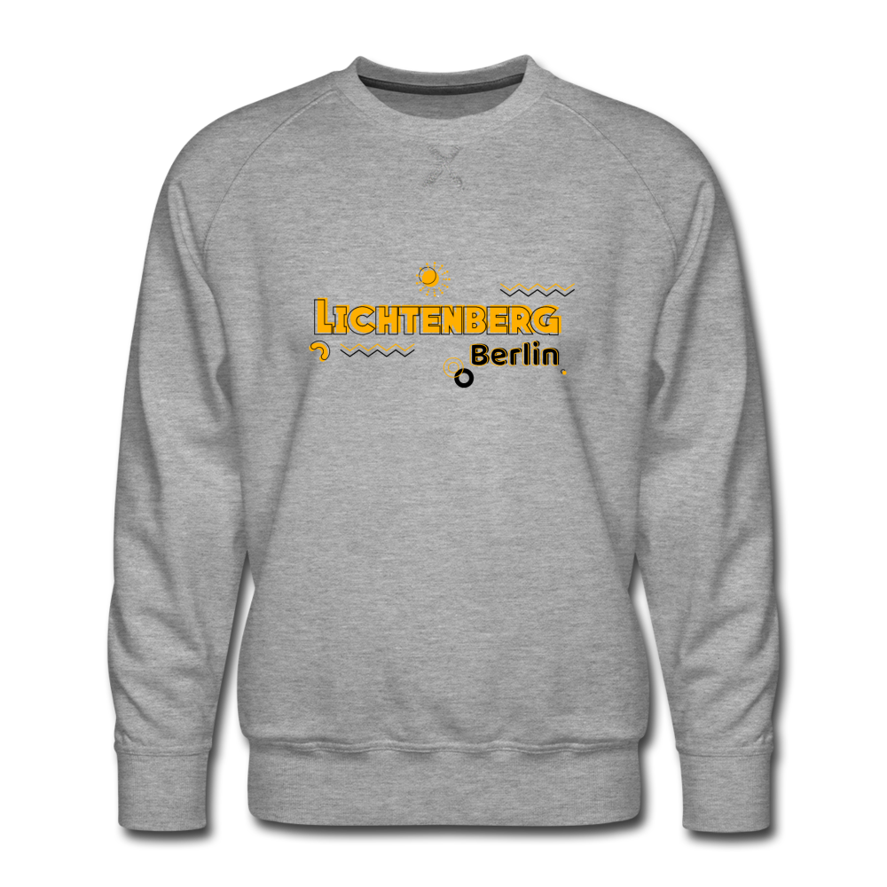 Lichtenberg - Männer Premium Sweatshirt - heather grey