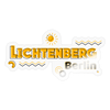 Lichtenberg - Aufkleber - transparent glossy