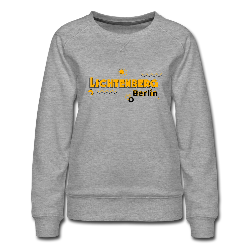 Lichtenberg - Frauen Premium Sweatshirt - heather grey