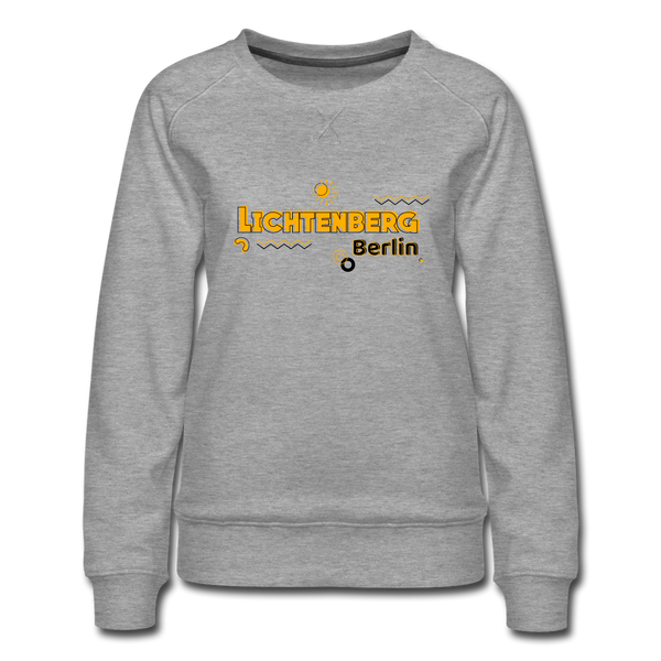 Lichtenberg - Frauen Premium Sweatshirt - heather grey