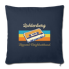 Lichtenberg Hippest Neighborhood - Sofakissen mit Füllung (45 x 45 cm) - navy