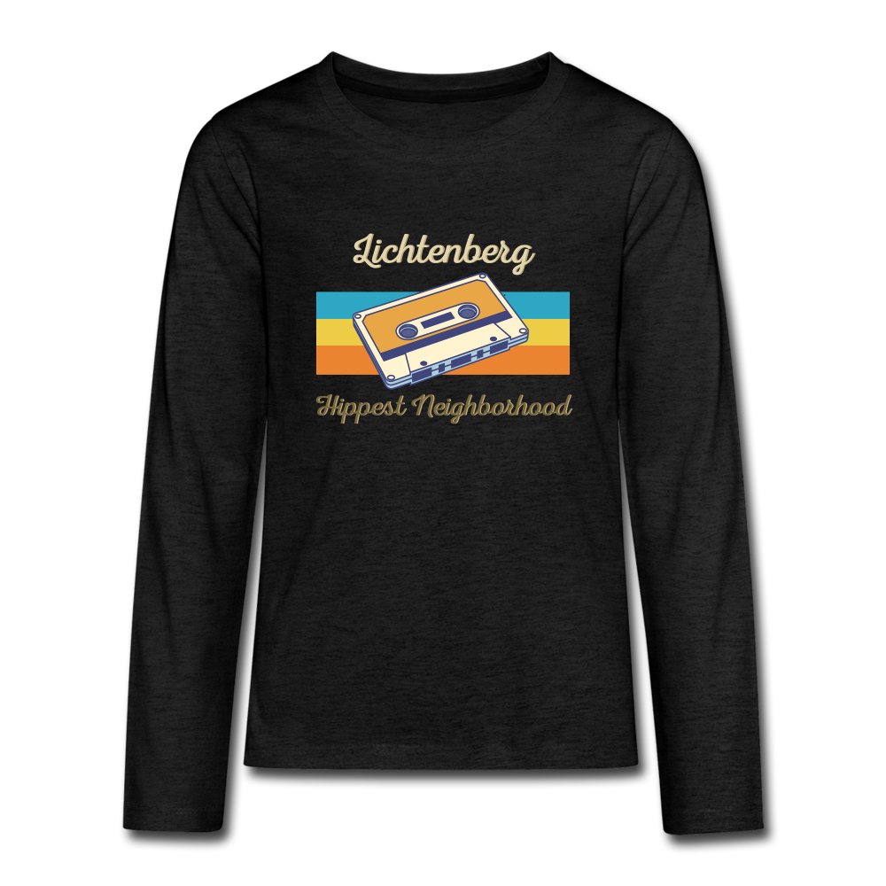 Lichtenberg Hippest Neighborhood - Teenager Langarmshirt - charcoal grey