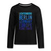 Lichtenberg Planet Earth - Teenager Langarmshirt - black
