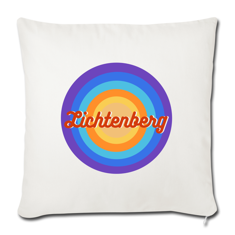 Lichtenberg Retro - Sofakissen mit Füllung (45 x 45 cm) - natural white