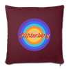 Lichtenberg Retro - Sofakissen mit Füllung (45 x 45 cm) - burgundy