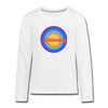 Lichtenberg Retro - Teenager Langarmshirt - white