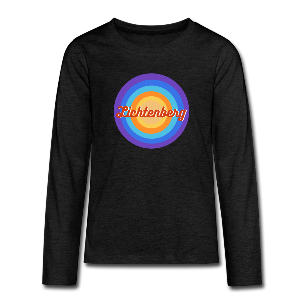 Lichtenberg Retro - Teenager Langarmshirt - charcoal grey