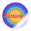 Lichtenberg Retro - Aufkleber - white glossy