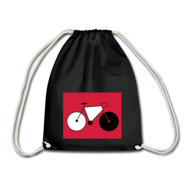 Berliner Tretmühle - Turnbeutel - black