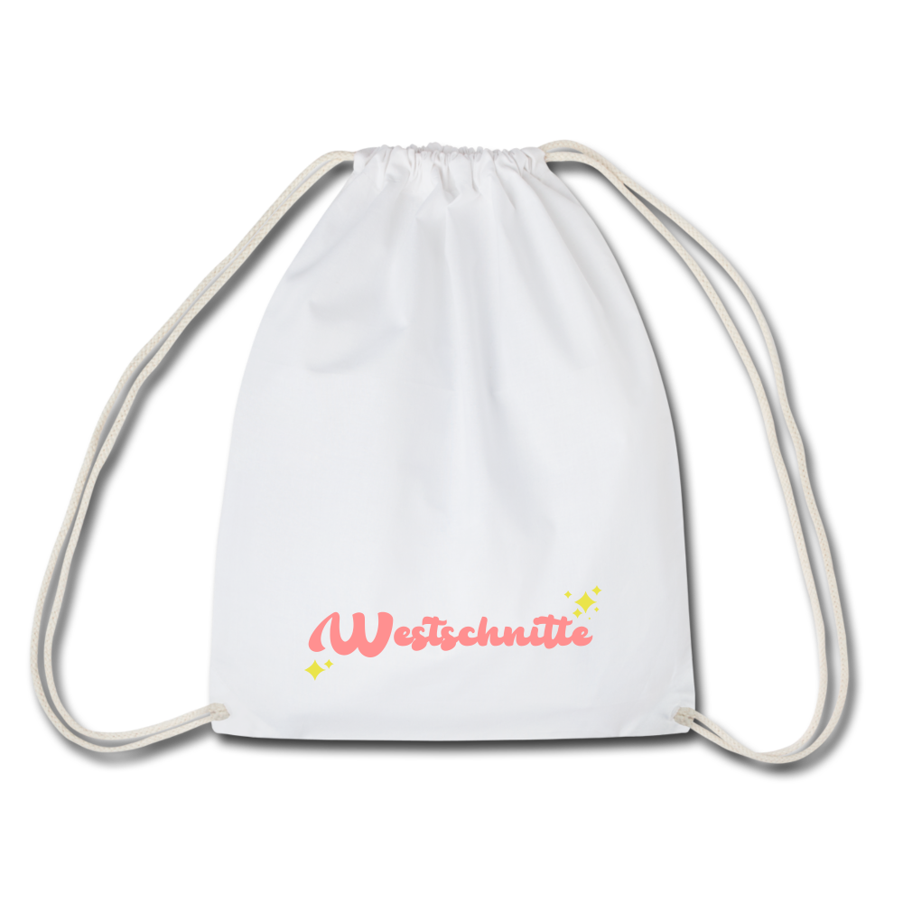 Westschnitte - Turnbeutel - white