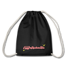 Westschnitte - Turnbeutel - black