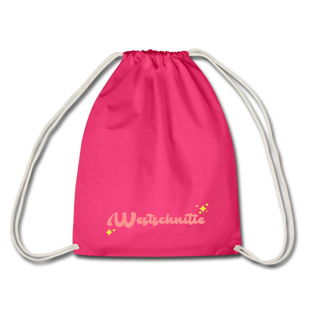 Westschnitte - Turnbeutel - fuchsia