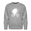 Wegbier Berlin - Männer Premium Sweatshirt - heather grey