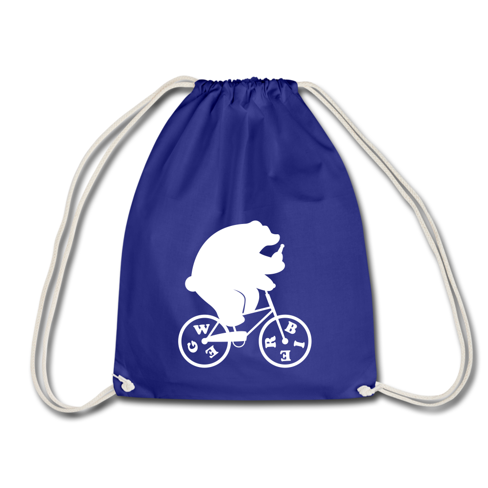 Wegbier Berlin - Turnbeutel - royal blue