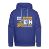 Ein Mann, Ein Biker, Ein Berliner - Männer Premium Hoodie - royal blue