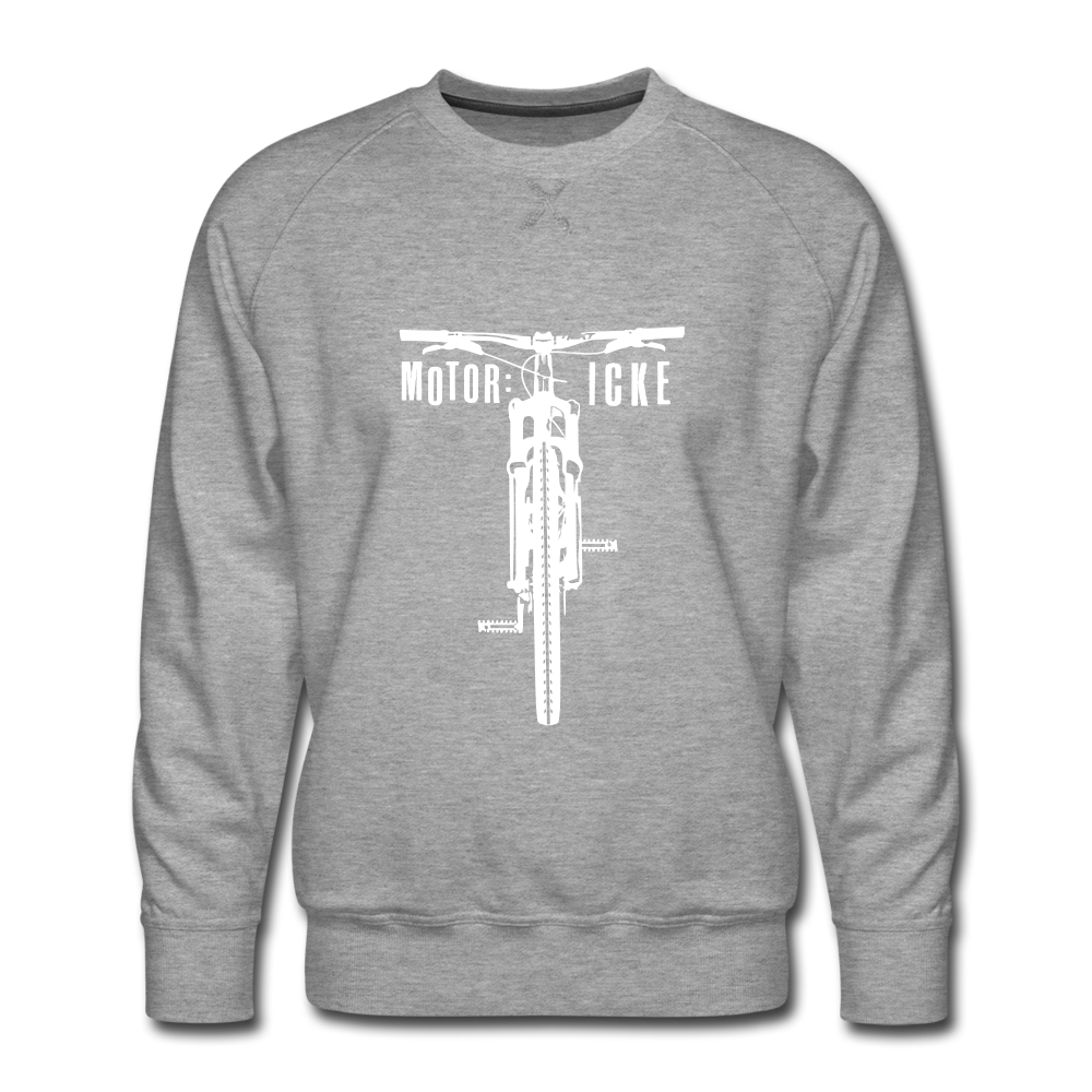 Motor icke - Männer Premium Sweatshirt - heather grey