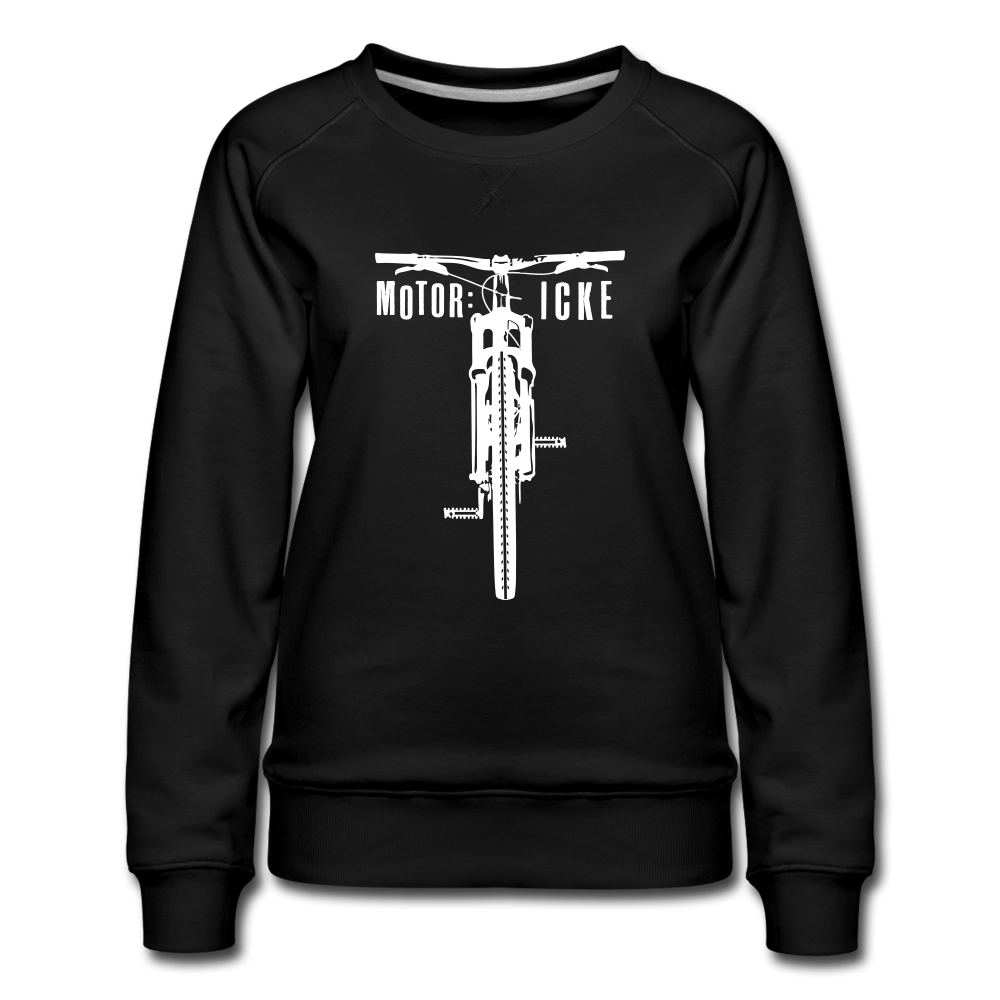 Motor icke - Frauen Premium Sweatshirt - black