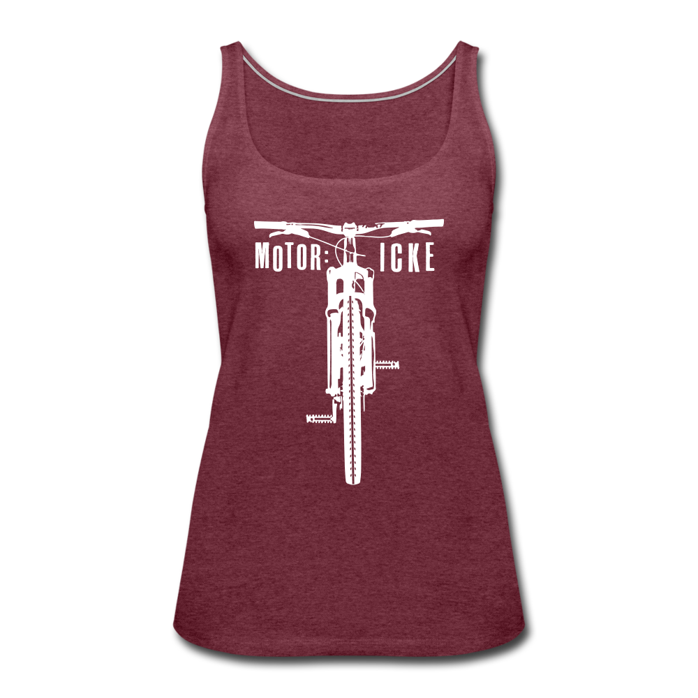 Motor icke - Frauen Premium Tank Top - heather burgundy