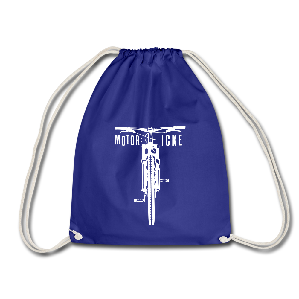 Motor icke - Turnbeutel - royal blue