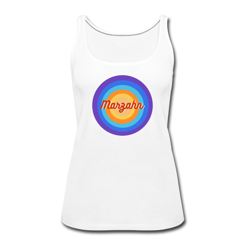 Marzahn Retro - Frauen Premium Tank Top - white