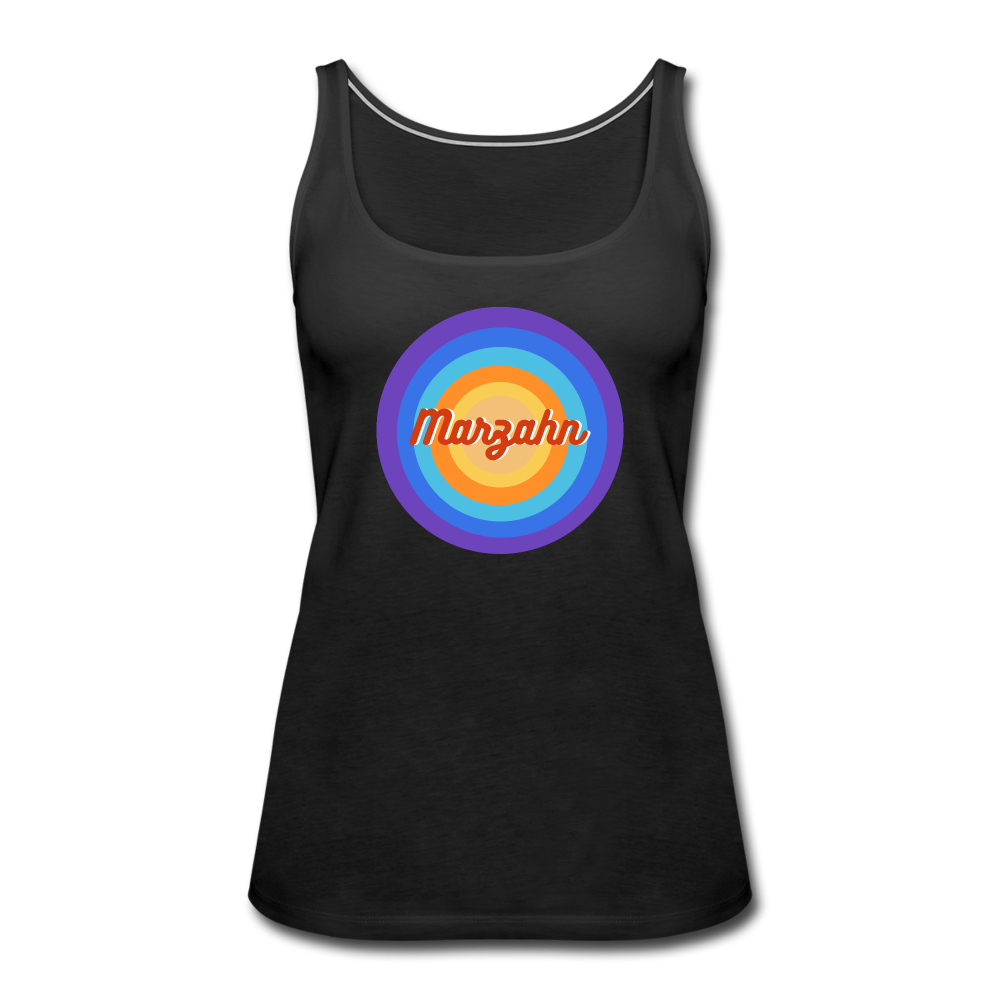 Marzahn Retro - Frauen Premium Tank Top - black