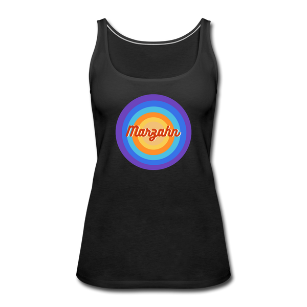 Marzahn Retro - Frauen Premium Tank Top - black
