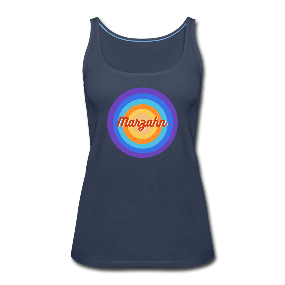 Marzahn Retro - Frauen Premium Tank Top - navy