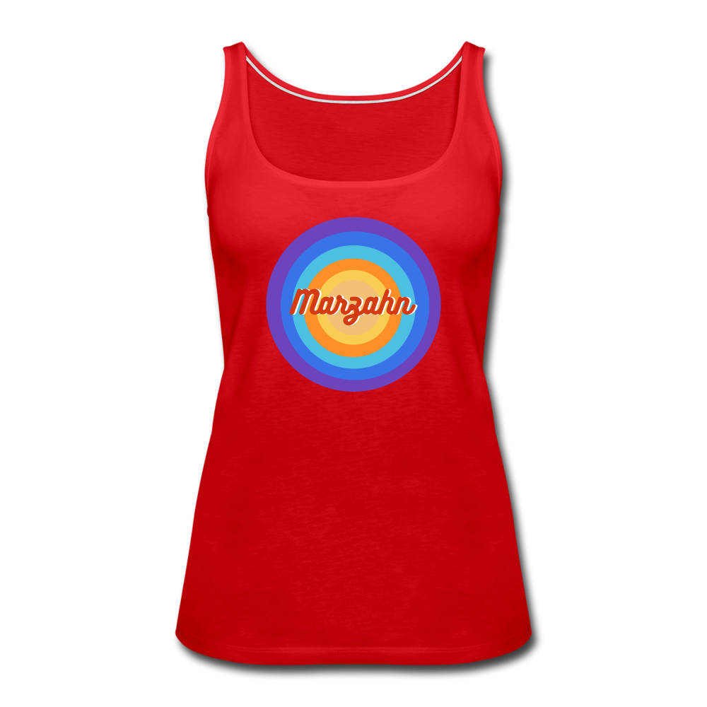 Marzahn Retro - Frauen Premium Tank Top - red