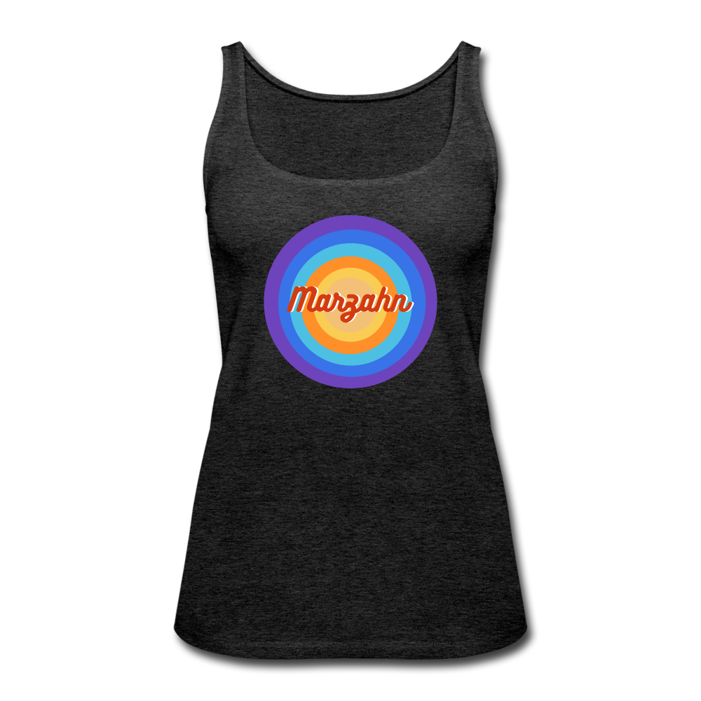 Marzahn Retro - Frauen Premium Tank Top - charcoal grey