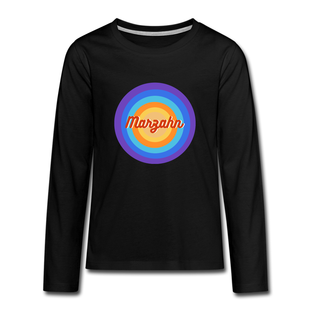 Marzahn Retro - Teenager Langarmshirt - black