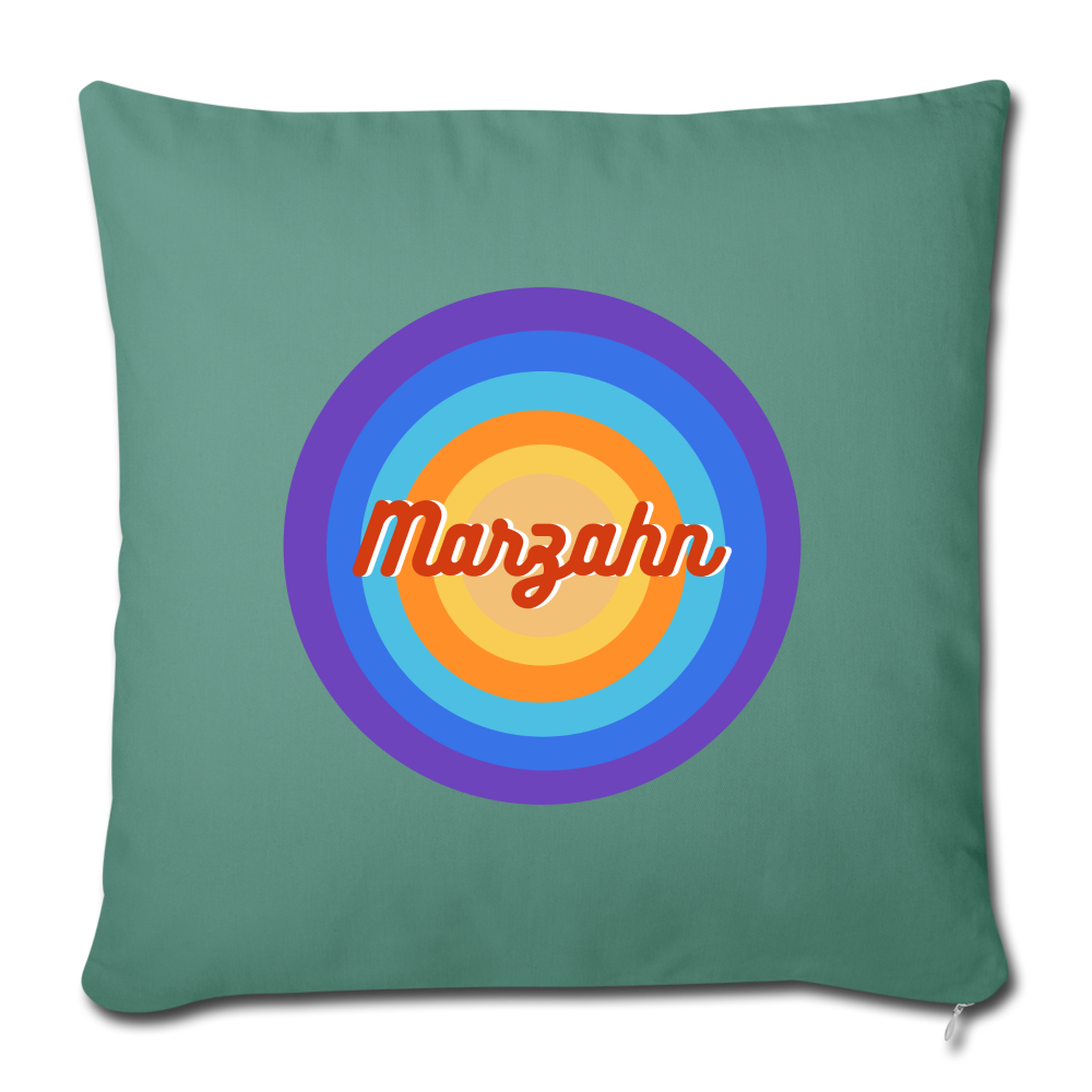 Marzahn Retro - Sofakissen mit Füllung (45 x 45 cm) - cypress green