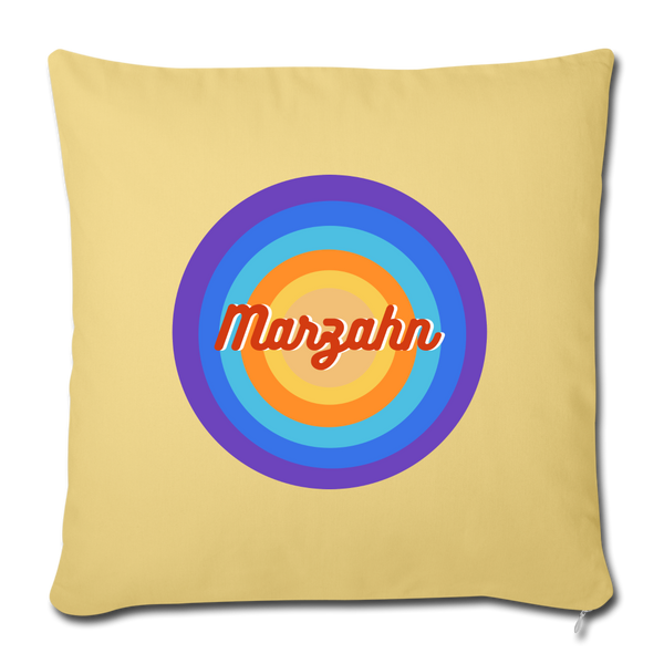 Marzahn Retro - Sofakissen mit Füllung (45 x 45 cm) - washed yellow