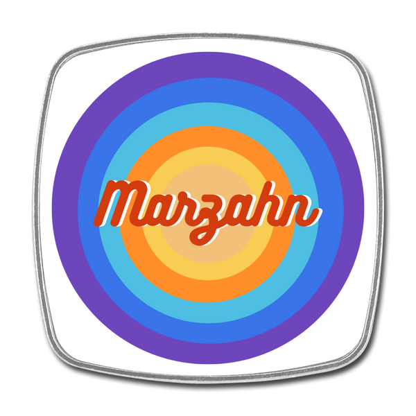 Marzahn Retro - Kühlschrankmagnet - white