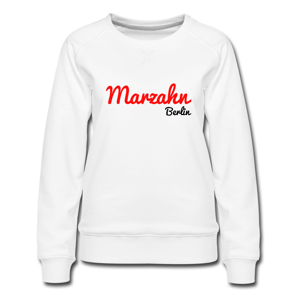 Marzahn Berlin - Frauen Premium Sweatshirt - white