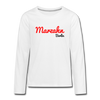 Marzahn Berlin - Teenager Langarmshirt - white
