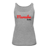 Marzahn Berlin - Frauen Premium Tank Top - heather grey