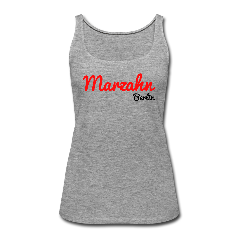 Marzahn Berlin - Frauen Premium Tank Top - heather grey