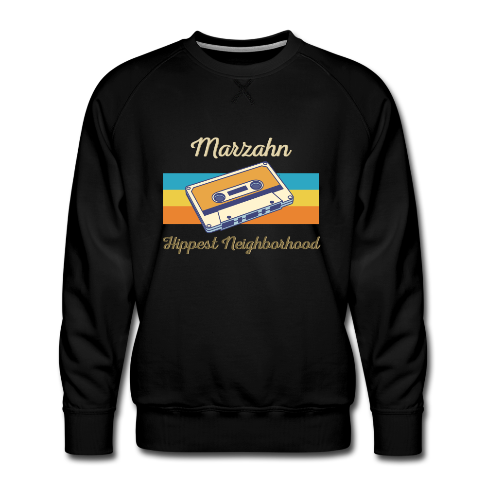 Marzahn Hippest Neighborhood - Männer Premium Sweatshirt - black