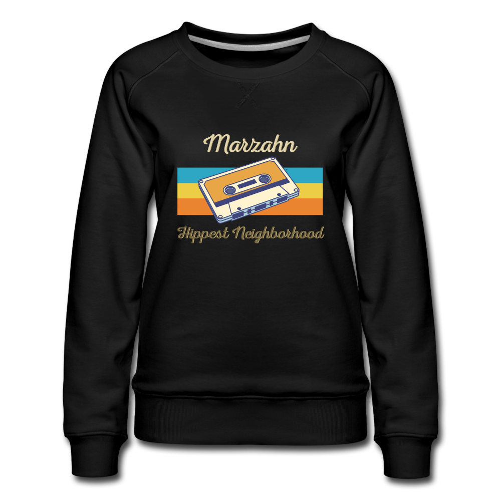 Marzahn Hippest Neighborhood - Frauen Premium Sweatshirt - black
