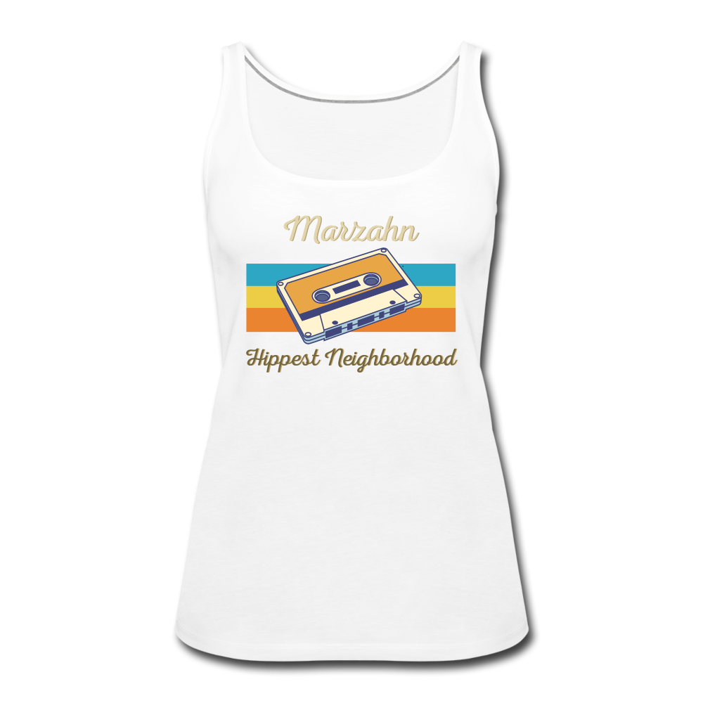 Marzahn Hippest Neighborhood - Frauen Premium Tank Top - white