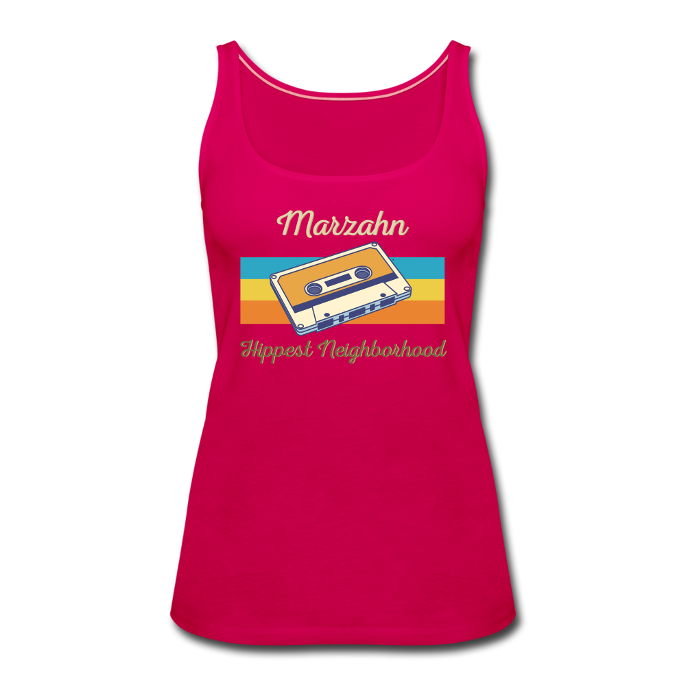 Marzahn Hippest Neighborhood - Frauen Premium Tank Top - dark pink
