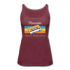 Marzahn Hippest Neighborhood - Frauen Premium Tank Top - heather burgundy
