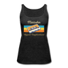 Marzahn Hippest Neighborhood - Frauen Premium Tank Top - charcoal grey