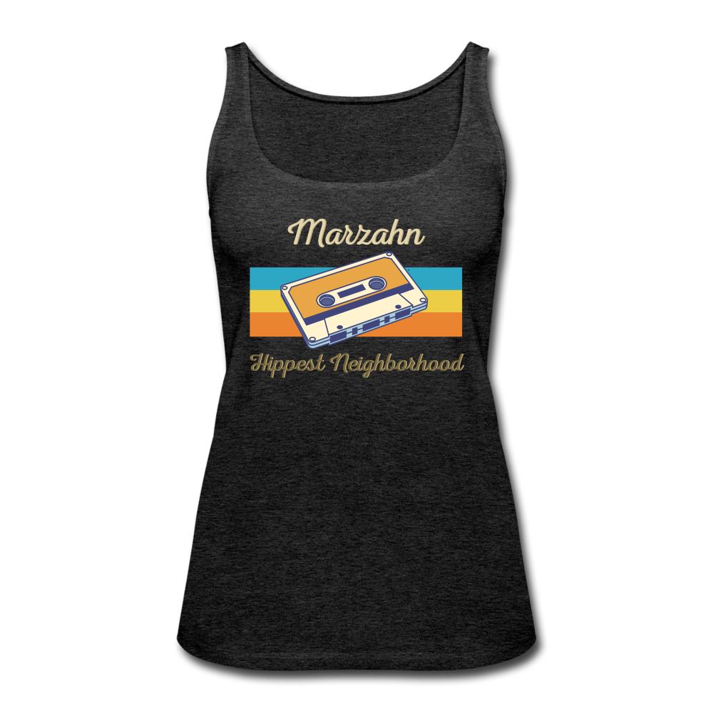 Marzahn Hippest Neighborhood - Frauen Premium Tank Top - charcoal grey