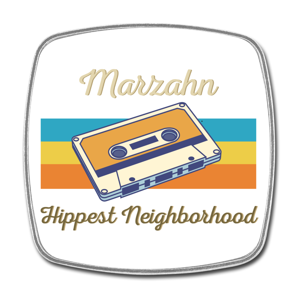 Marzahn Hippest Neighborhood - Kühlschrankmagnet - white