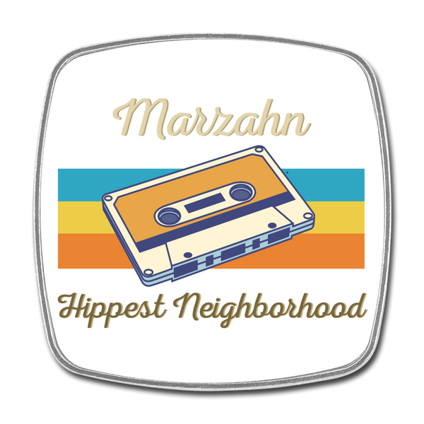 Marzahn Hippest Neighborhood - Kühlschrankmagnet - white